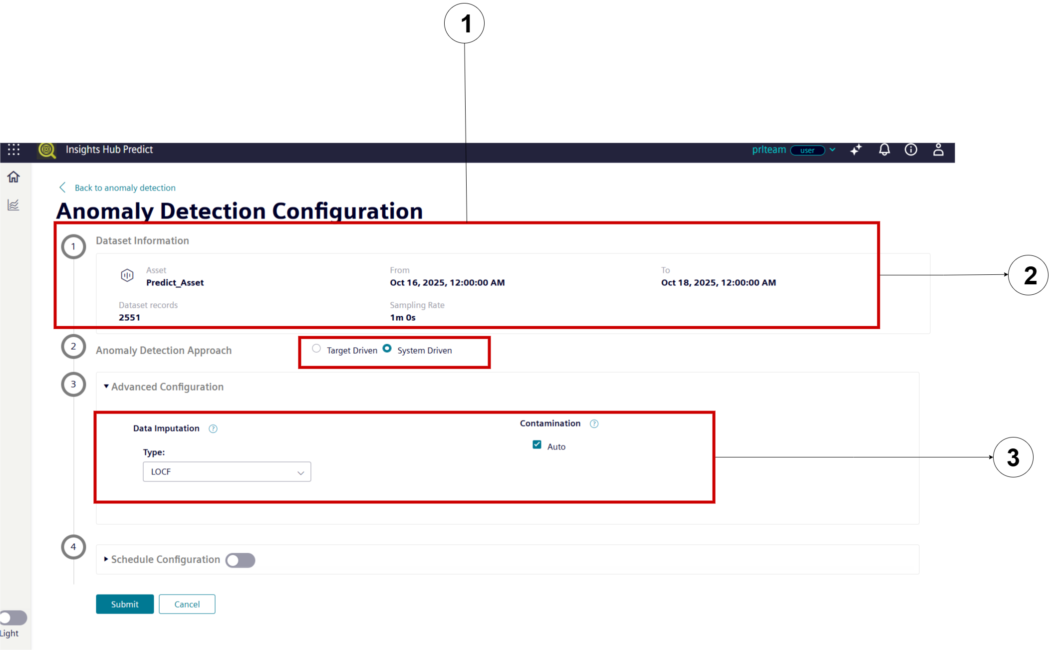 Insights Hub Predict 异常检测配置(来源 documentation.mindsphere.io 官方截图)
