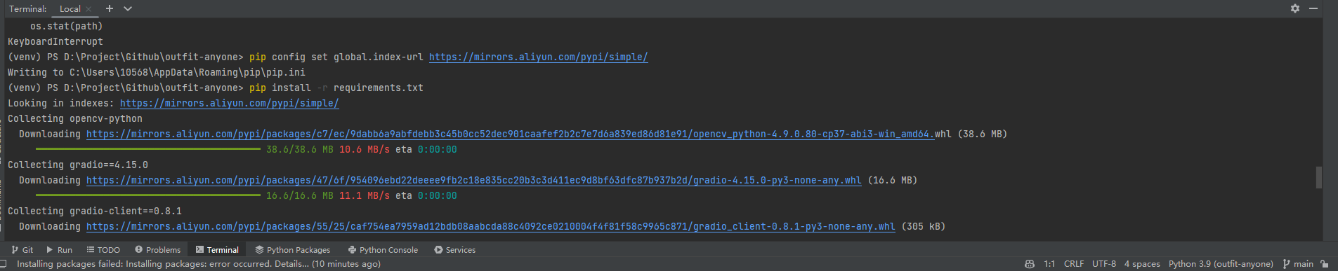 pip install